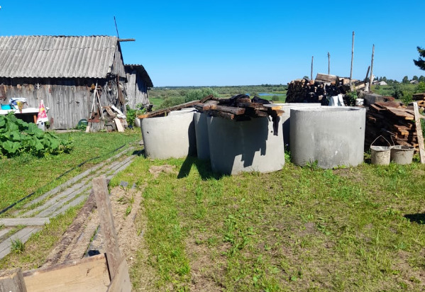 Колодец 8 колец в дер. Кодима