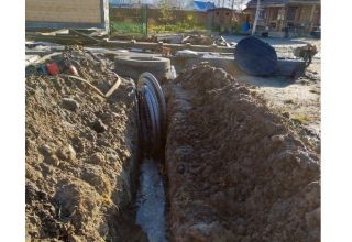 Подвод воды к дому