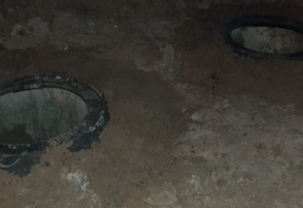 Переливной септик из двух колодцев